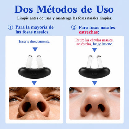 Dispositivo de Terapia Nasal con Luz Roja
